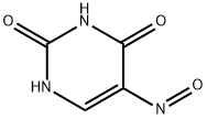 2,4(1H,3H)-Pyrimidinedione, 5-nitroso- (9CI) Structure