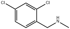 (2,4-Dichlorobenzyl)methylamine Structure