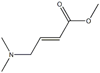 2-Butenoicacid,4-(dimethylamino)-,methylester(9CI) Structure