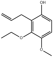 Phenol, 3-ethoxy-4-methoxy-2-(2-propenyl)- (9CI) Structure