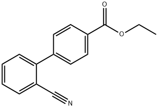 Ethyl 4-(2-cyanophenyl)benzoate Structure