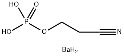 BARIUM 2-CYANOETHYLPHOSPHATE Structure