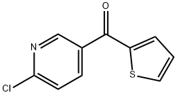 2-CHLORO-5-(2-THENOYL)PYRIDINE Structure