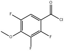 2,3,5-Trifluoro-4-methoxybenzoyl chloride Structure