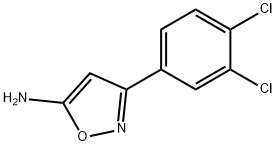 3-(3,4-DICHLORO-PHENYL)-ISOXAZOL-5-YLAMINE Structure