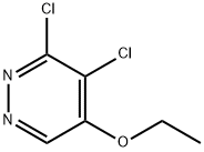 3,4-dichloro-5-ethoxypyridazine Structure