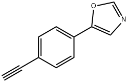 5-(4-에틸페닐)-1,3-옥사졸 구조식 이미지