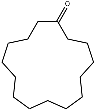 Cyclopentadecanone Structure