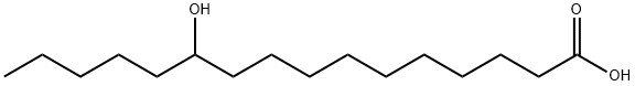 11-Hydroxyhexadecanoic acid Structure