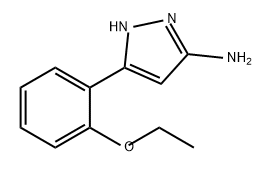 1H-Pyrazol-3-amine,5-(2-ethoxyphenyl)-(9CI) Structure