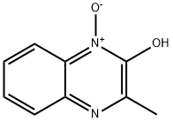 2-Quinoxalinol,  3-methyl-,  1-oxide Structure