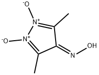 4H-Pyrazol-4-one, 3,5-dimethyl-, oxime, 1,2-dioxide (9CI) Structure