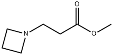 1-Azetidinepropanoicacid,methylester(9CI) Structure