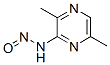 Pyrazinamine,  3,6-dimethyl-N-nitroso-  (9CI) Structure