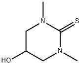 2(1H)-Pyrimidinethione, tetrahydro-5-hydroxy-1,3-dimethyl- (9CI) 구조식 이미지