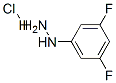 3,5-Difluorophenylhydrazine hydrochloride Structure