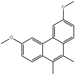 3,6-Dimethoxy-9,10-dimethylphenanthrene Structure