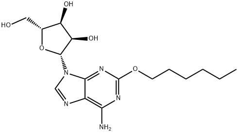 2-hexyloxyadenosine Structure