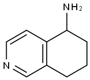 5-Isoquinolinamine,5,6,7,8-tetrahydro-(9CI) Structure