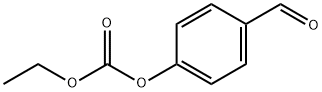 탄산에틸4-포르밀페닐에스테르 구조식 이미지