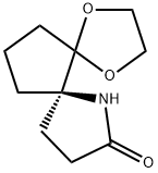 1,4-Dioxa-7-azadispiro[4.0.4.3]tridecan-8-one,(6R)-(9CI) Structure