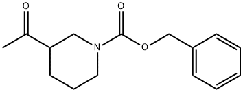 Benzyl 3-acetylpiperidine-1-carboxylate Structure