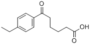 6-(4-ETHYLPHENYL)-6-OXOHEXANOIC ACID Structure