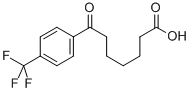 7-OXO-7-(4-TRIFLUOROMETHYLPHENYL)헵타노산 구조식 이미지