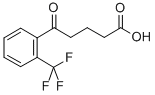 5-OXO-5-(2-TRIFLUOROMETHYLPHENYL)VALERIC ACID Structure