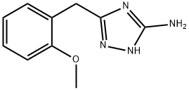 5-(2-Methoxybenzyl)-4H-1,2,4-triazol-3-amine Structure