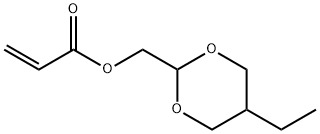 2-Propenoicacid,(5-ethyl-1,3-dioxan-2-yl)methylester(9CI) Structure