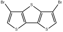 3,5-Dibromodithieno[3,2-b:2',3'-d]thiophene Structure