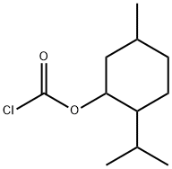 Chloroformic acid p-menthan-3-yl ester 구조식 이미지