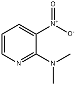 N,N-디메틸-3-니트로피리딘-2-아민 구조식 이미지