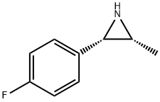 Aziridine, 2-(4-fluorophenyl)-3-methyl-, (2S,3R)- (9CI) Structure