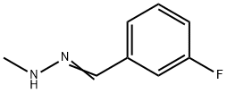 벤즈알데히드,3-플루오로-,메틸히드라존(9CI) 구조식 이미지