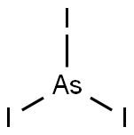 Arsenic triiodide Structure