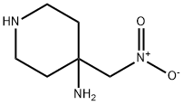 4-Piperidinamine,  4-(nitromethyl)- Structure