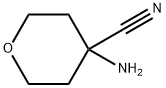 4-AMINOTETRAHYDRO-2H-PYRAN-4-CARBONITRILE 구조식 이미지