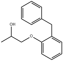 1-(2-benzylphenoxy)propan-2-ol  Structure