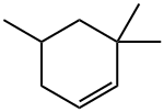 3,5,5-TRIMETHYLCYCLOHEXENE 구조식 이미지