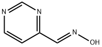 4-Pyrimidinecarboxaldehyde, oxime, (E)- (9CI) Structure