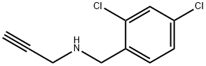 N-(2,4-DICHLOROBENZYL)PROPARGYLAMINE Structure