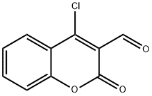 4-CHLORO-2-OXO-2H-CHROMENE-3-CARBALDEHYDE 구조식 이미지