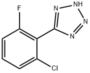 6-CHLORO-2-FLUOROBENZOTETRAZOLE Structure