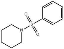 1-(Phenylsulfonyl)piperidine, 97% 구조식 이미지