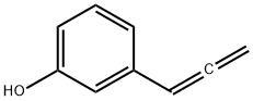 Phenol, 3-(1,2-propadienyl)- (9CI) Structure