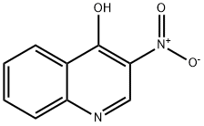 3-NITRO-4-QUINOLINOL 구조식 이미지