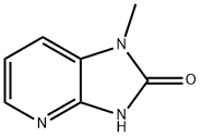 2H-IMidazo[4,5-b]pyridin-2-one, 1,3-dihydro-1-Methyl- Structure