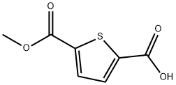 5-(METHOXYCARBONYL)THIOPHENE-2-CARBOXYLIC ACID Structure